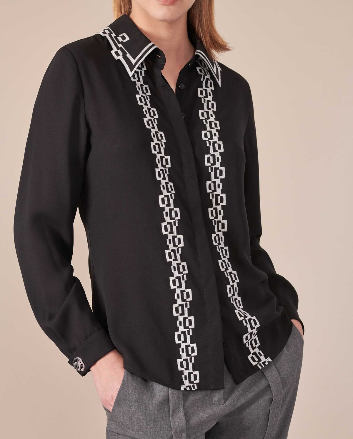 Chemise Liloa - Black & White