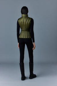 Veste Lilyan sans manches en duvet - Light Military