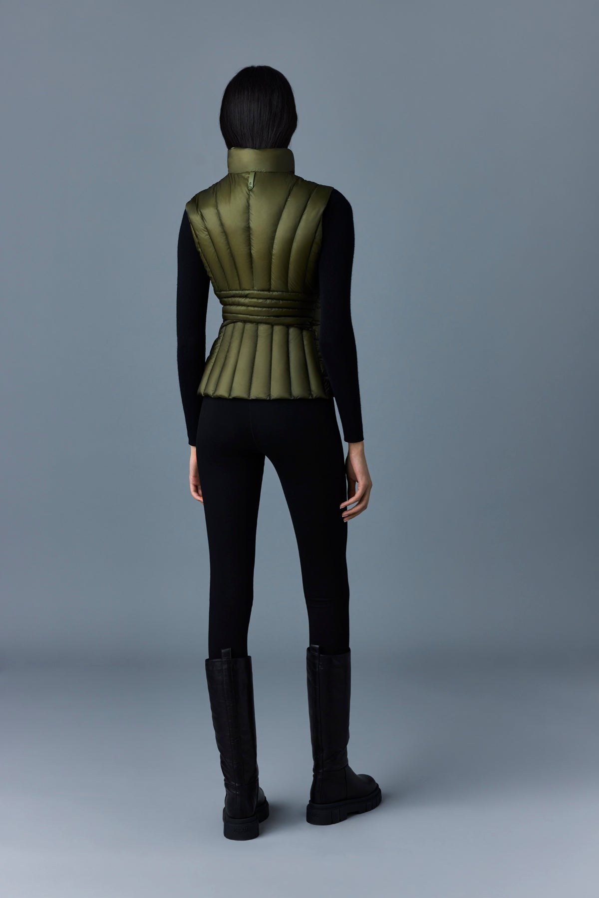 Veste Lilyan sans manches en duvet - Light Military