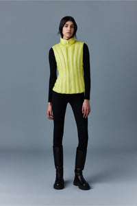 Veste Lilyan sans manches en duvet - Pale Lime