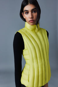 Veste Lilyan sans manches en duvet - Pale Lime
