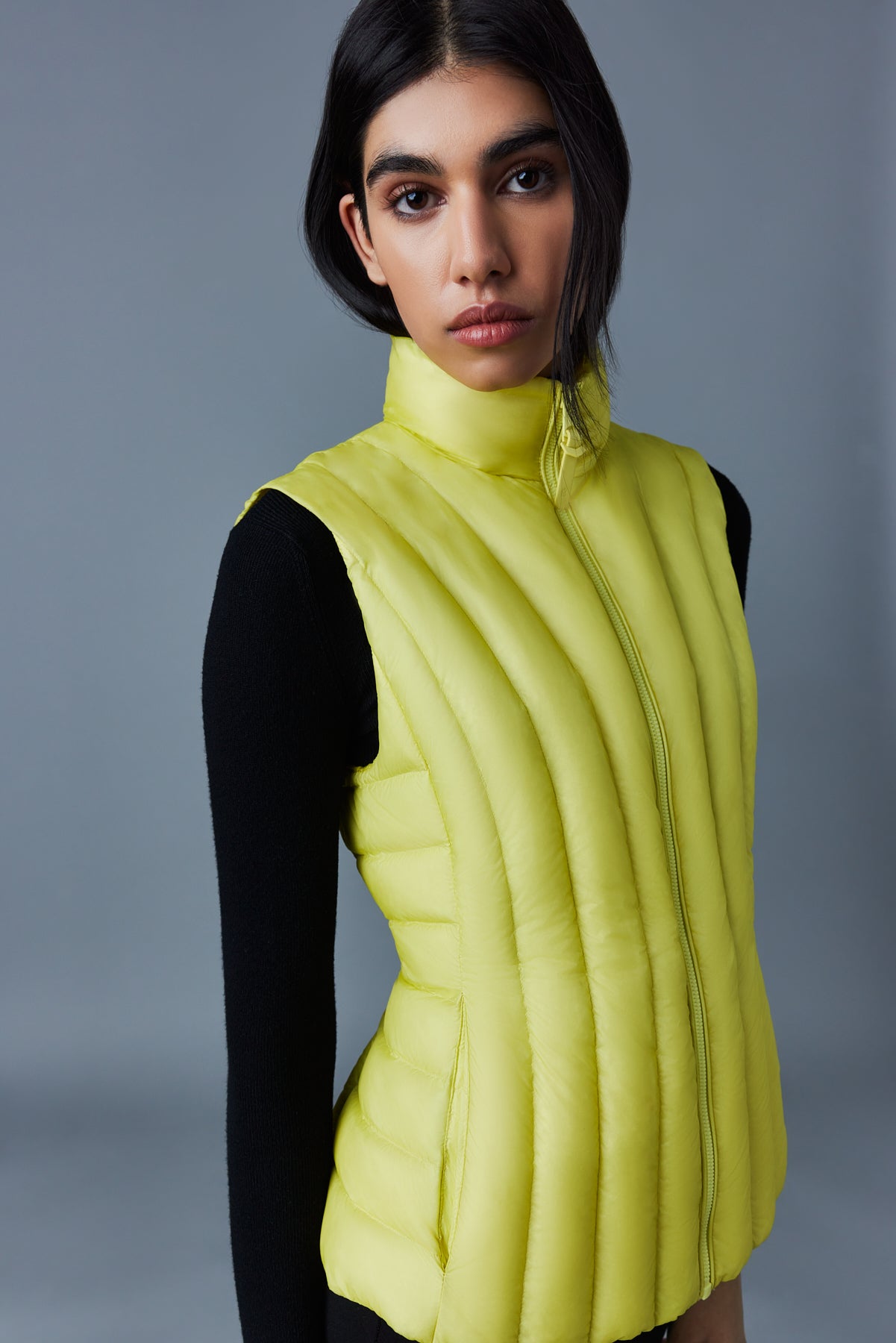 Veste Lilyan sans manches en duvet - Pale Lime