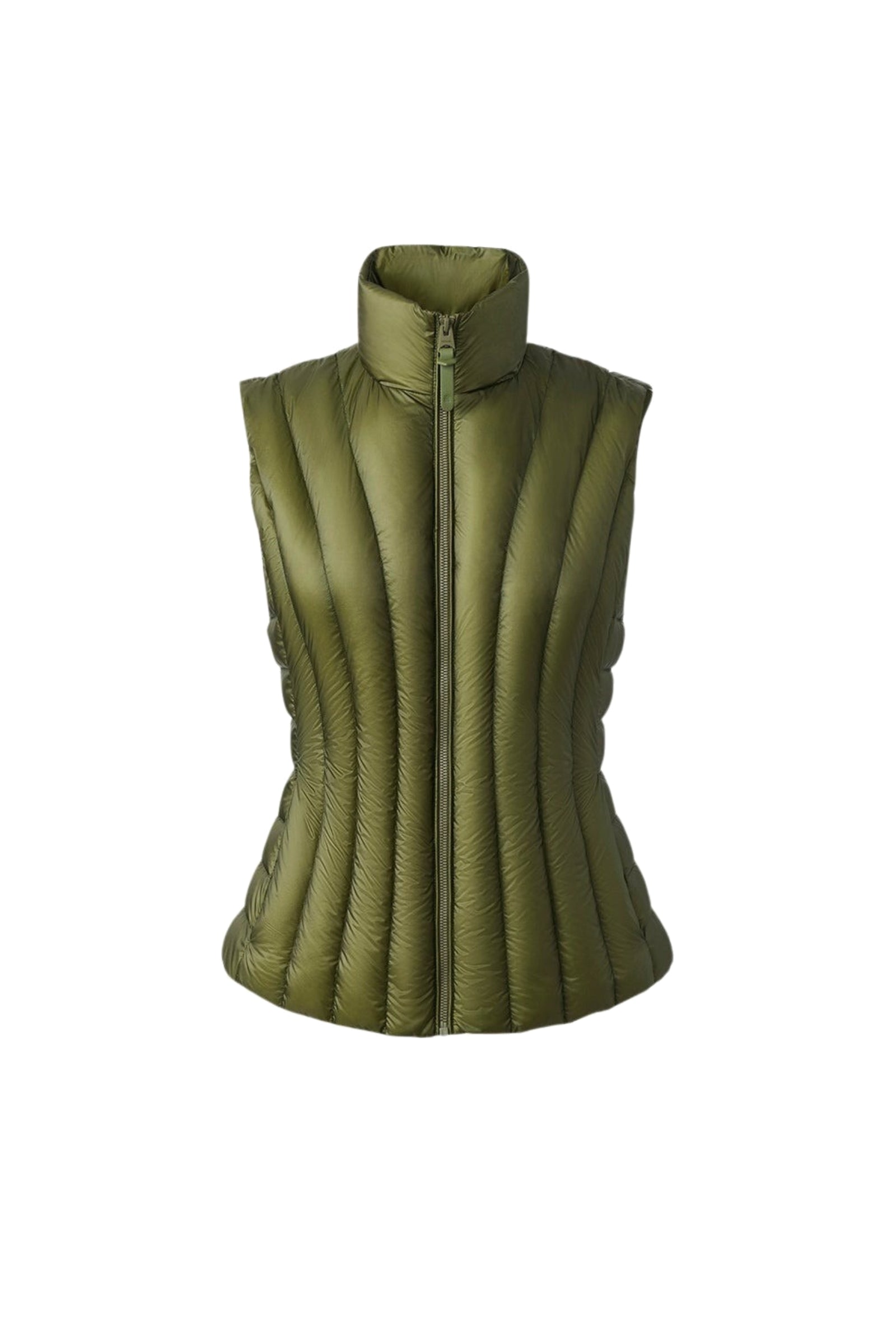 Veste Lilyan sans manches en duvet - Light Military