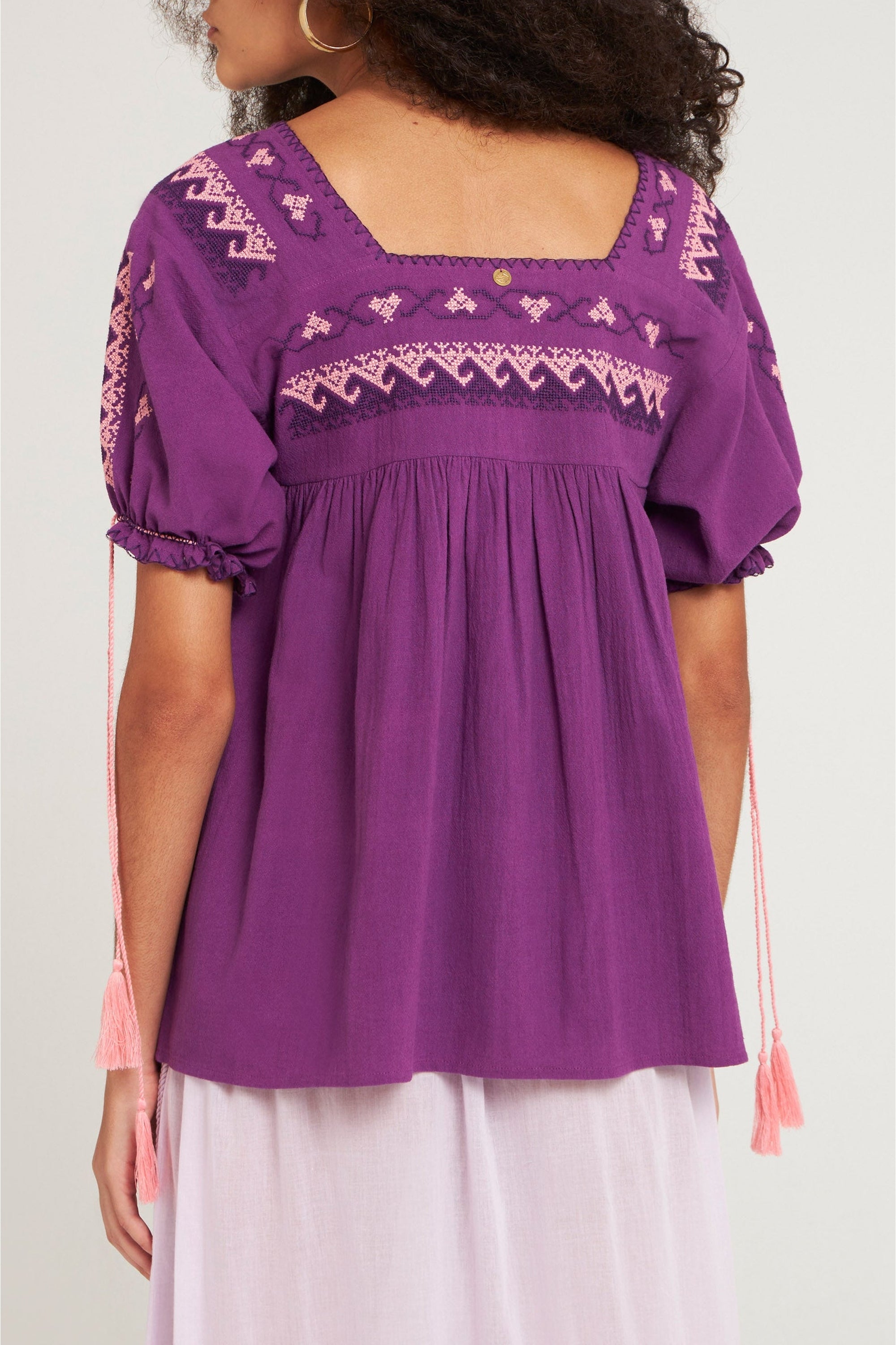 PURPLE LIMA TEE