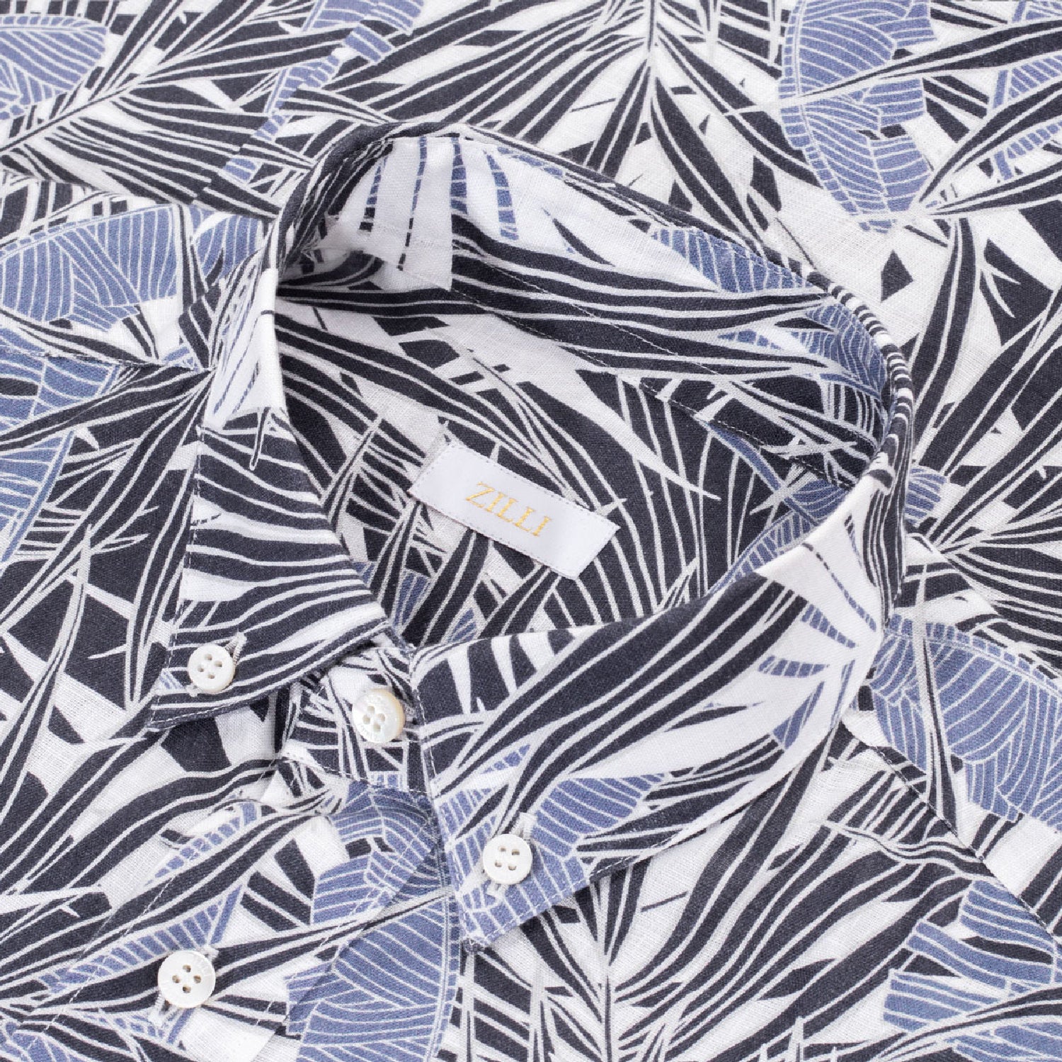 Linen pattern shirt - Multicolour