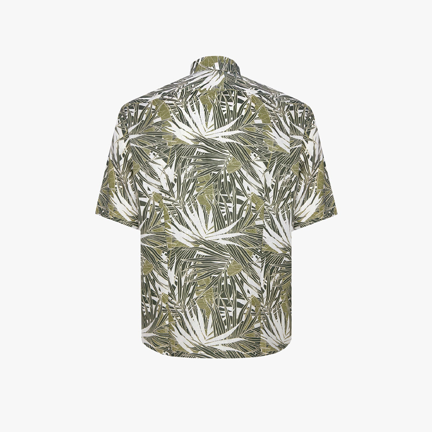 Chemise à motif en lin - Multicolore