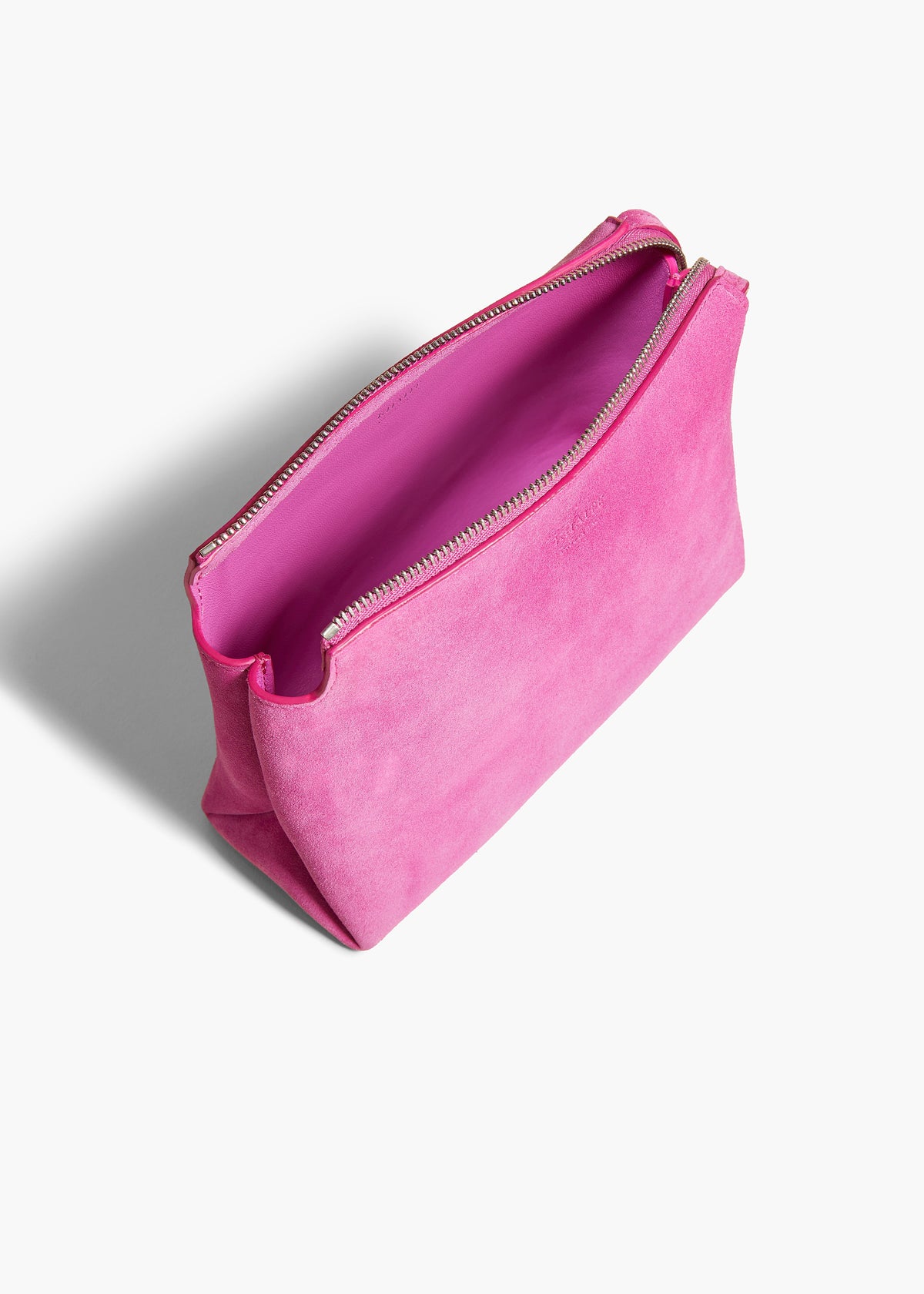 Orchid Lina Pochette In Orchid Suede - Orchid