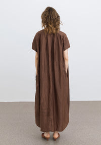 Robe longue Linda ceinturée en lin - Sienna