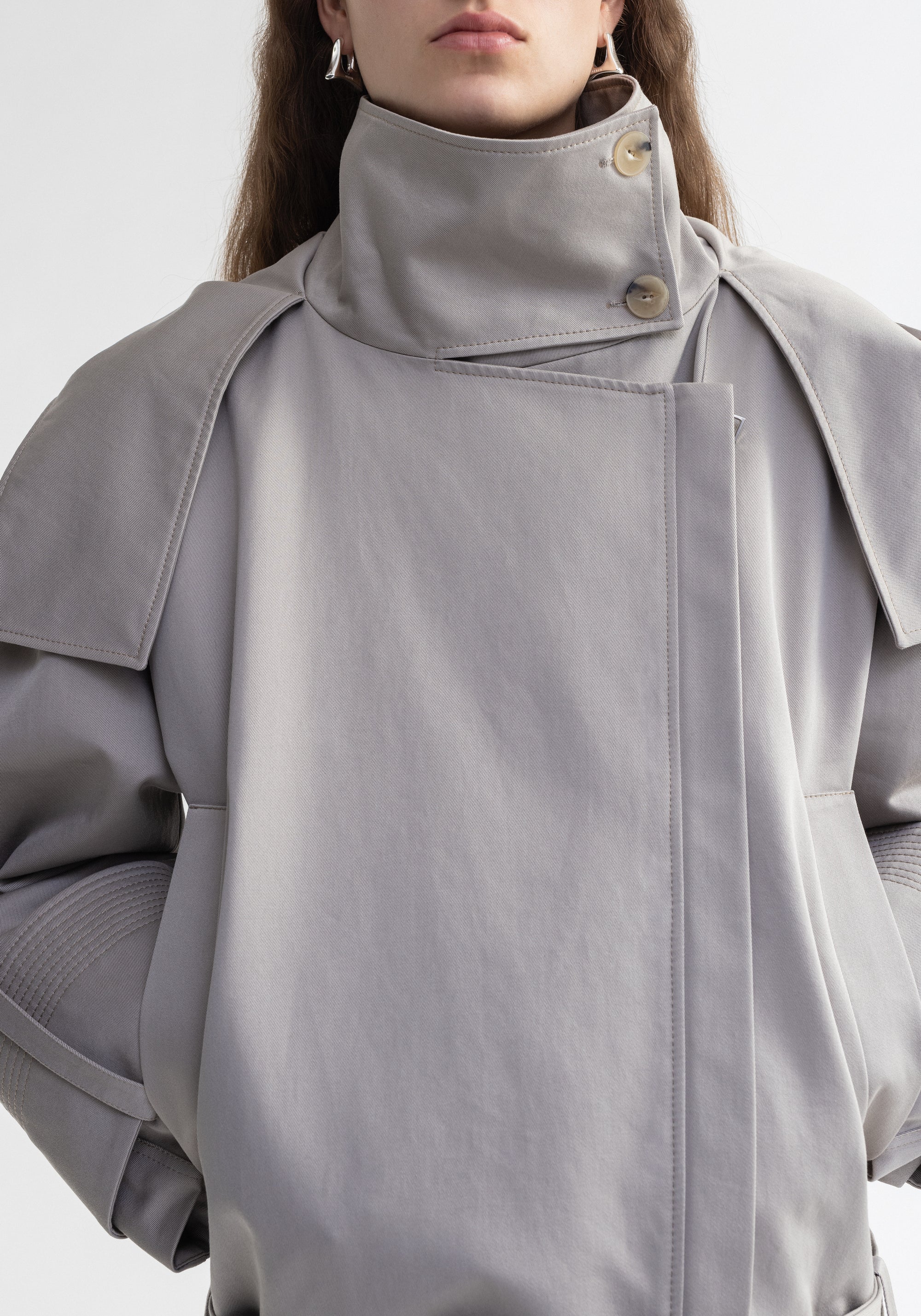 Veste Linden à capuche - Ash