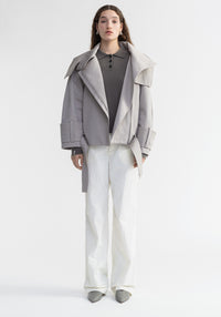 Veste Linden à capuche - Ash