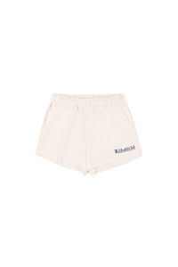 Short à poches avec impression - Cream