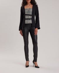 Blazer Lisa à manches longues - Black