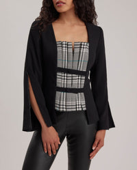 Blazer Lisa à manches longues - Black