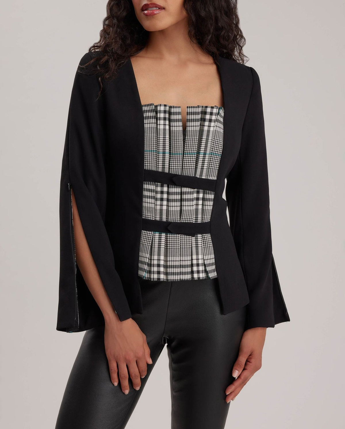 Blazer Lisa à manches longues - Black