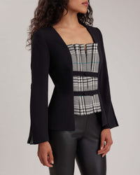 Blazer Lisa à manches longues - Black
