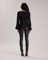 Blazer Lisa à manches longues - Black