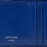 Lise Leather Card Case 85 - Blue & White