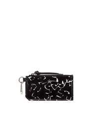 Porte-cartes Lise en cuir - Black & White