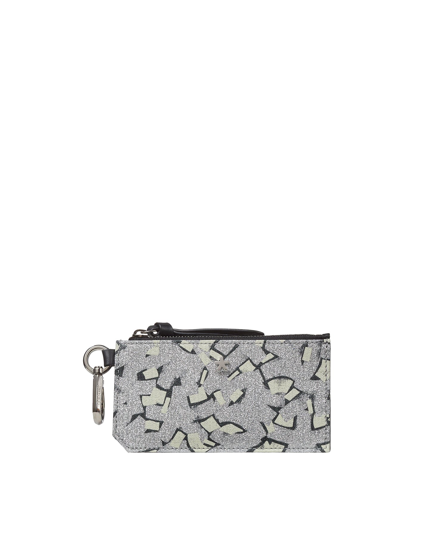 Porte-cartes Lise en cuir - Silver Mix