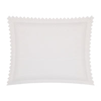 Taie d'oreiller Art deco en voile de coton - Uni