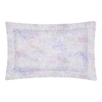 Parure de lit Arcadie en voile de coton - Parme, Bleu & Vert