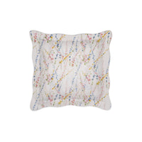Taie d'oreiller Brindilles en voile de coton - Rose & Bleu