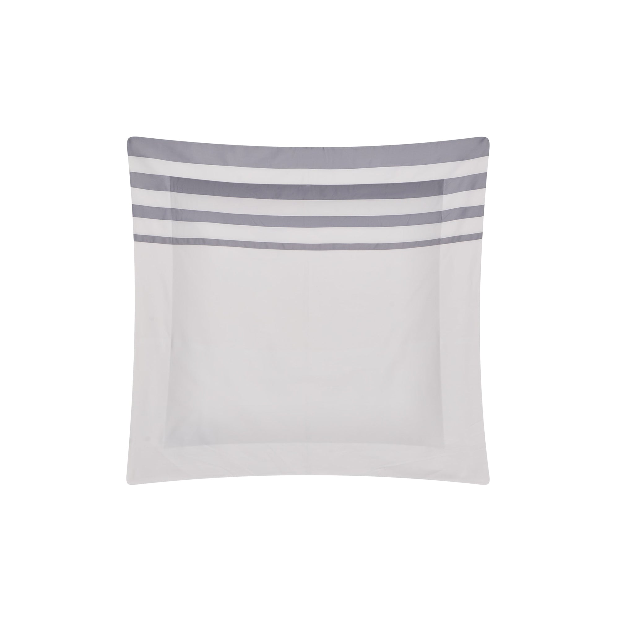 Taie d'oreiller Deauville en satin de coton - Gris