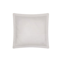 Taie d'oreiller Floralie en voile de coton - Blanc