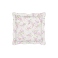 Lilac pillow case in cotton voile - Rose & lilac
