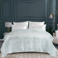 Taie d'oreiller Mermoz en satin de coton - Blanc