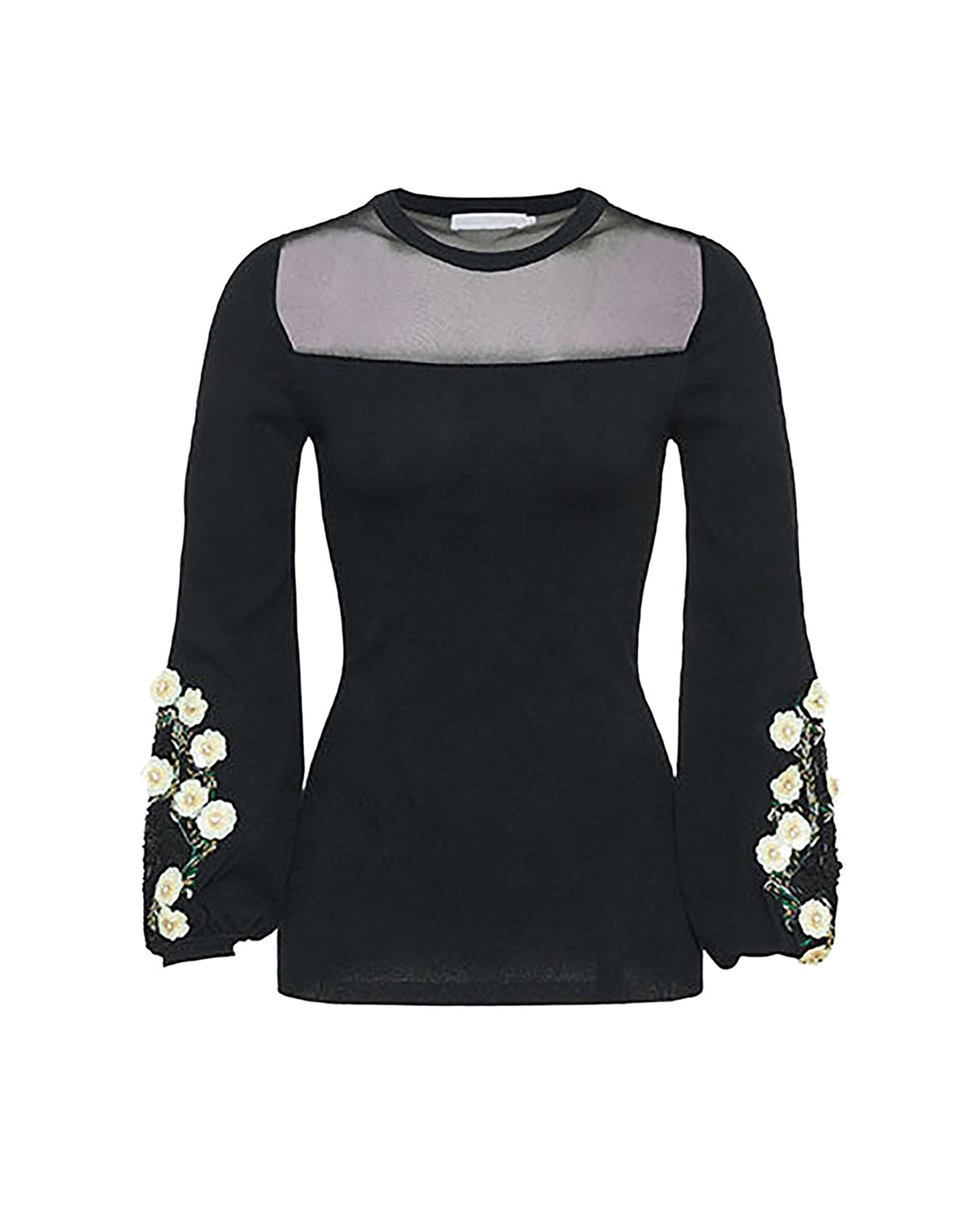 Pull Liwi à détails brodés - Black