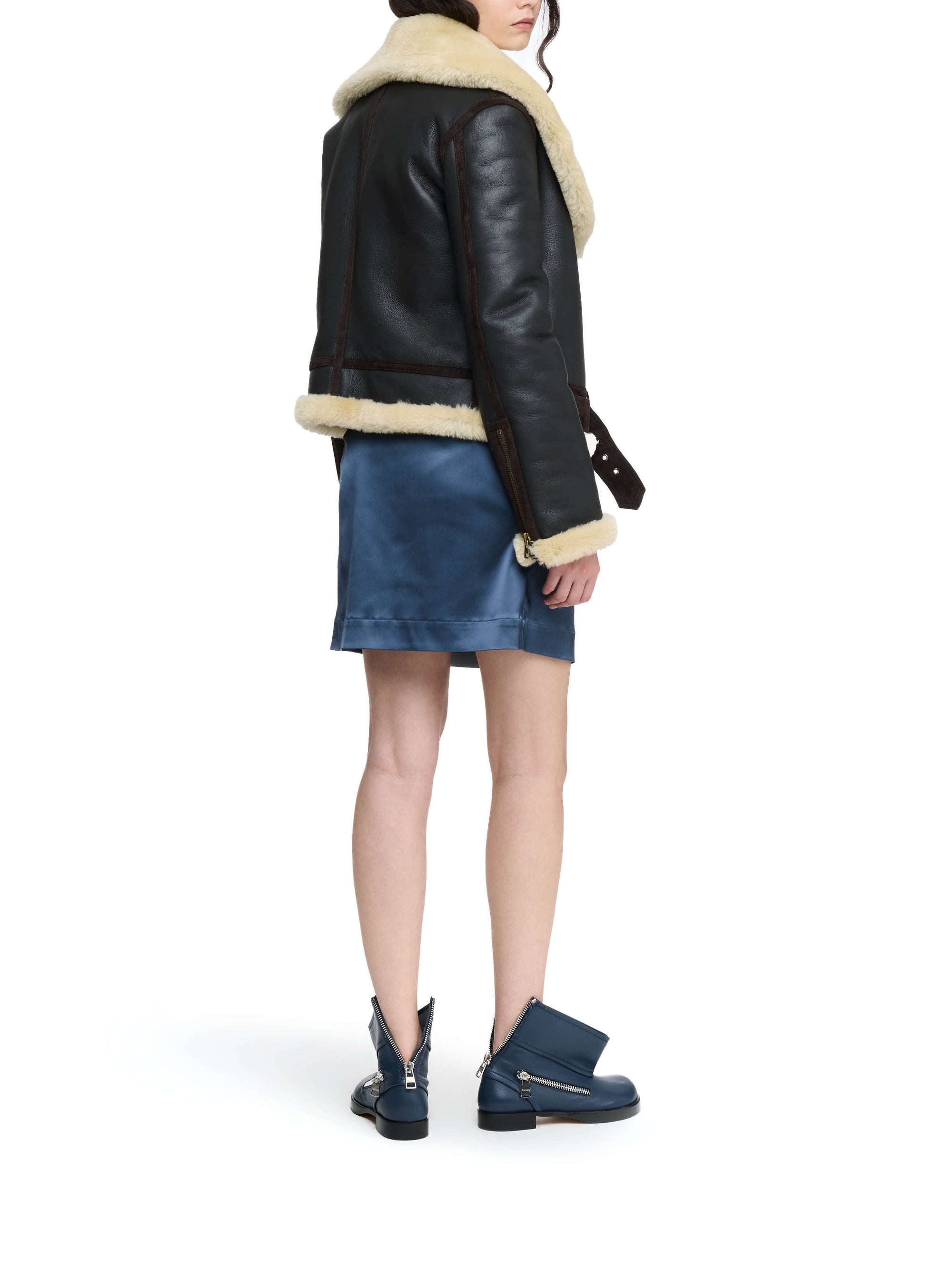 Veste Aviateur - Dark Brown