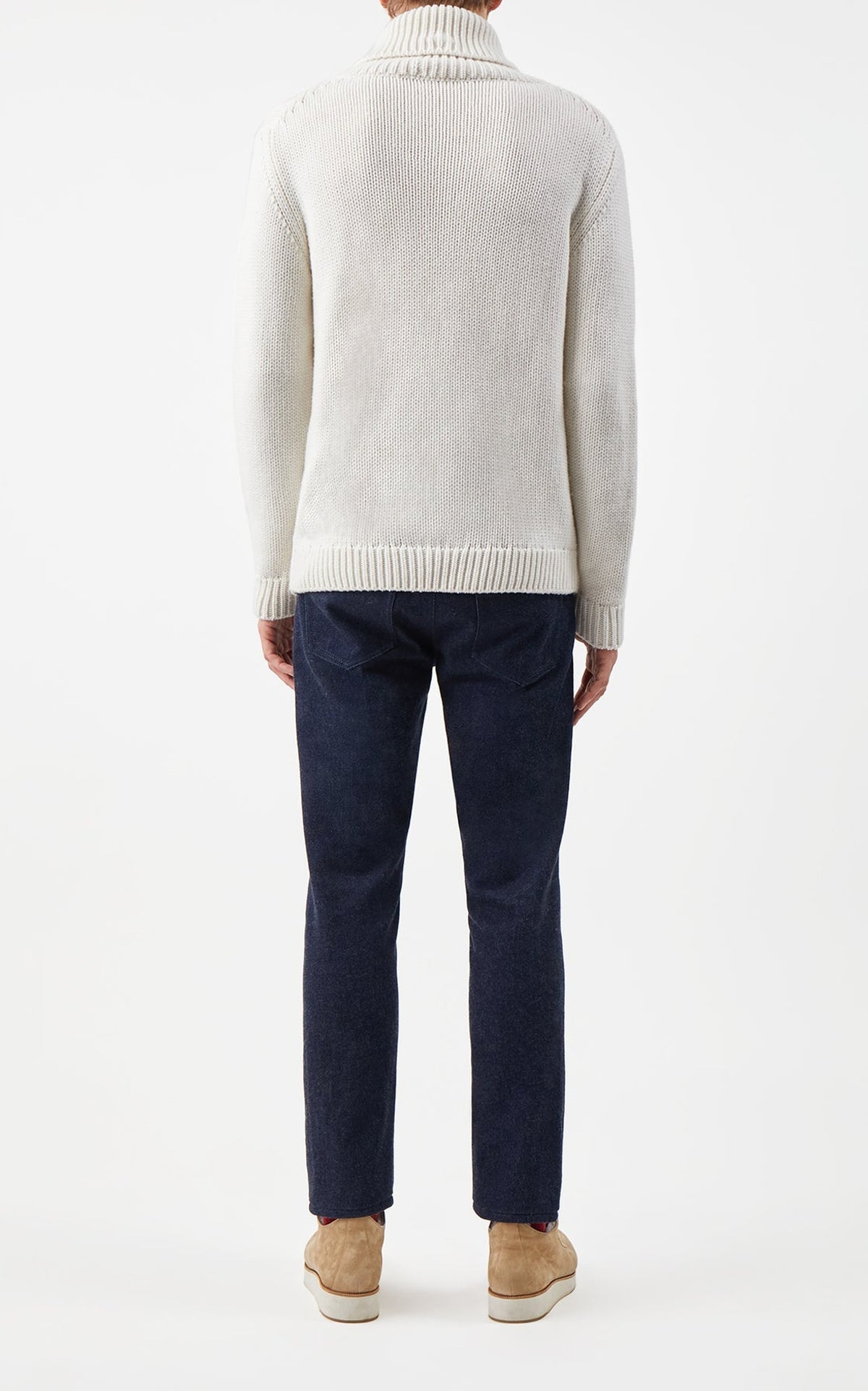 White / Pantalon à cinq poches Anthony - White