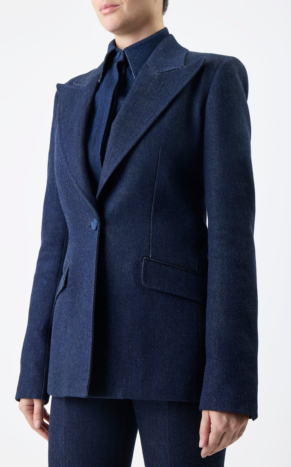 Denim / Veste blazer Leiva - Denim