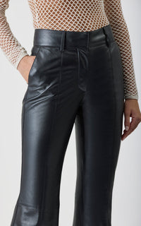 Black / Pantalon Rhein en cuir - Black
