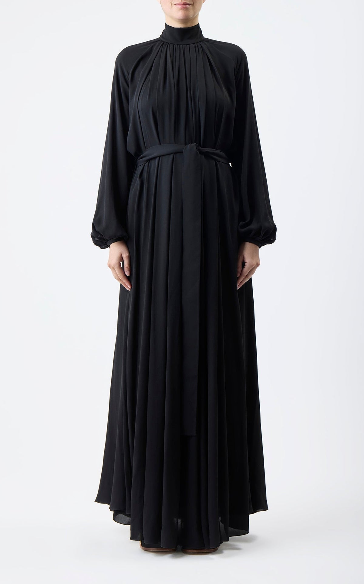 Blue Multi / Robe Cedric en soie - Blue Multi
