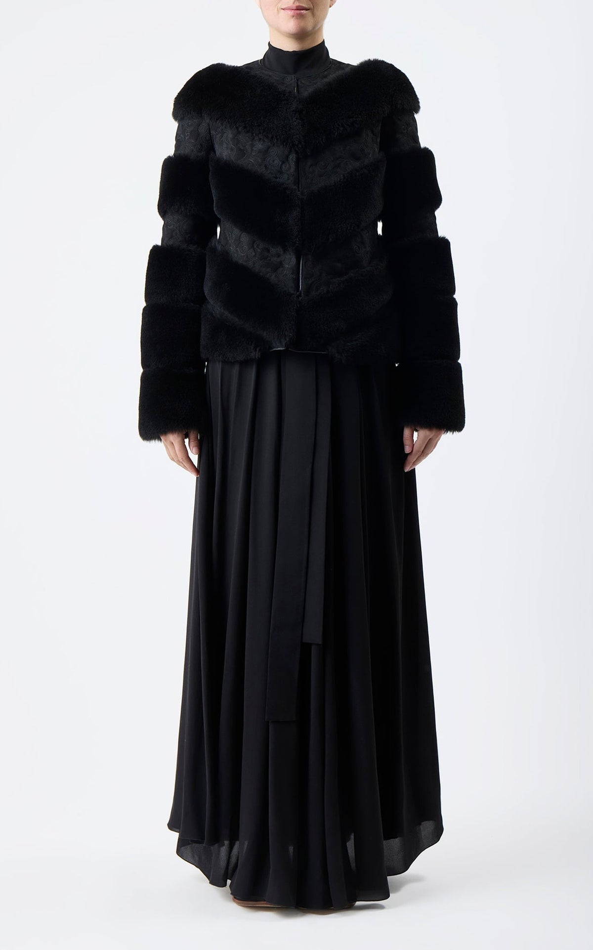Black / Veste Carys en cuir - Black