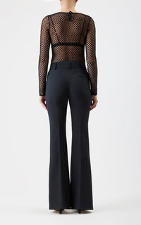 Black / Top Troth en laine - Black
