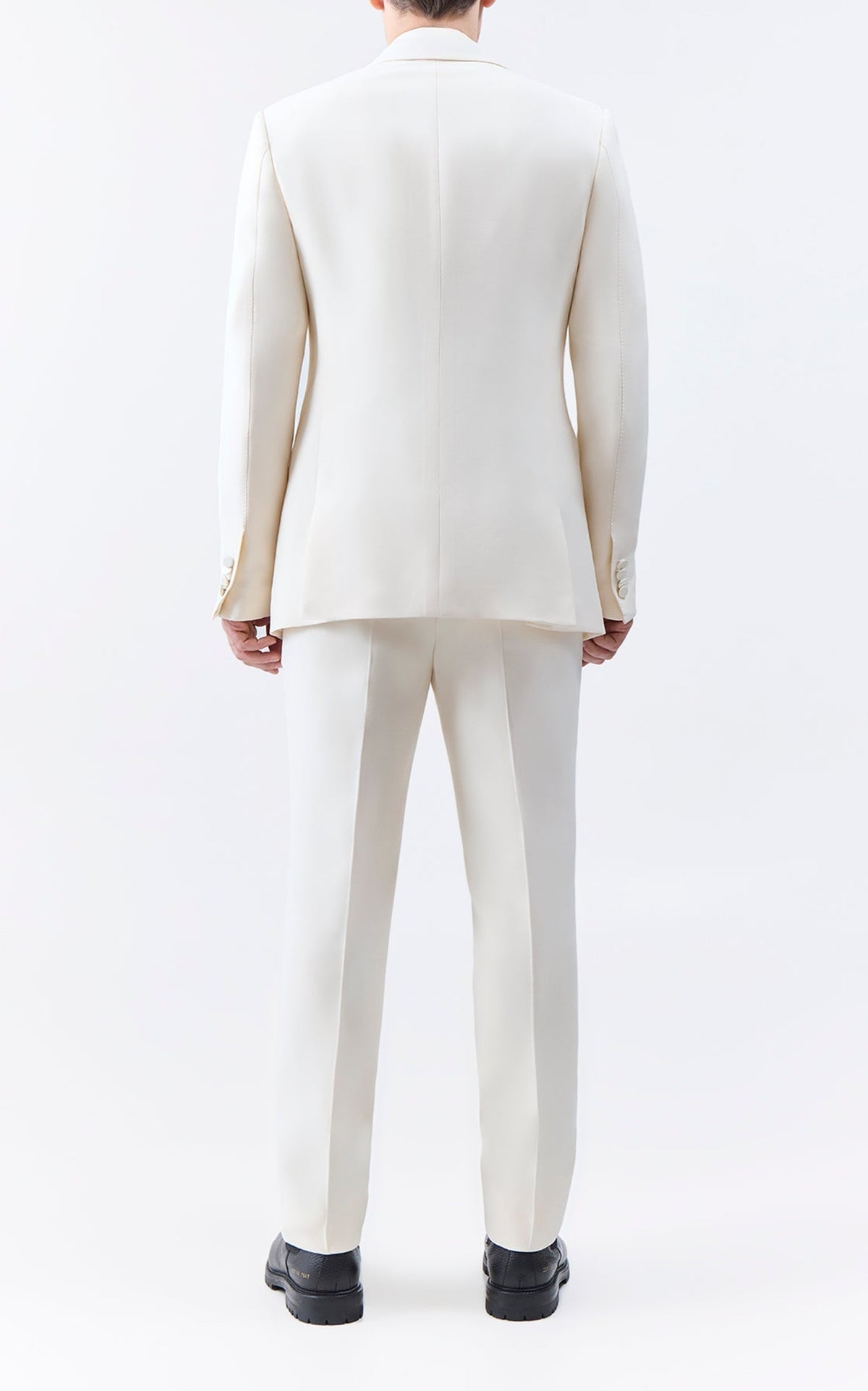 Ivory / Veste Nicolson en laine - Ivory