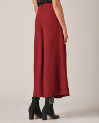 Pantalon Llyod large - Rosewood