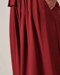 Pantalon Llyod large - Rosewood