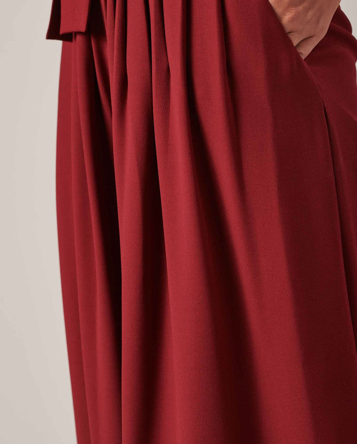 Pantalon Llyod large - Rosewood