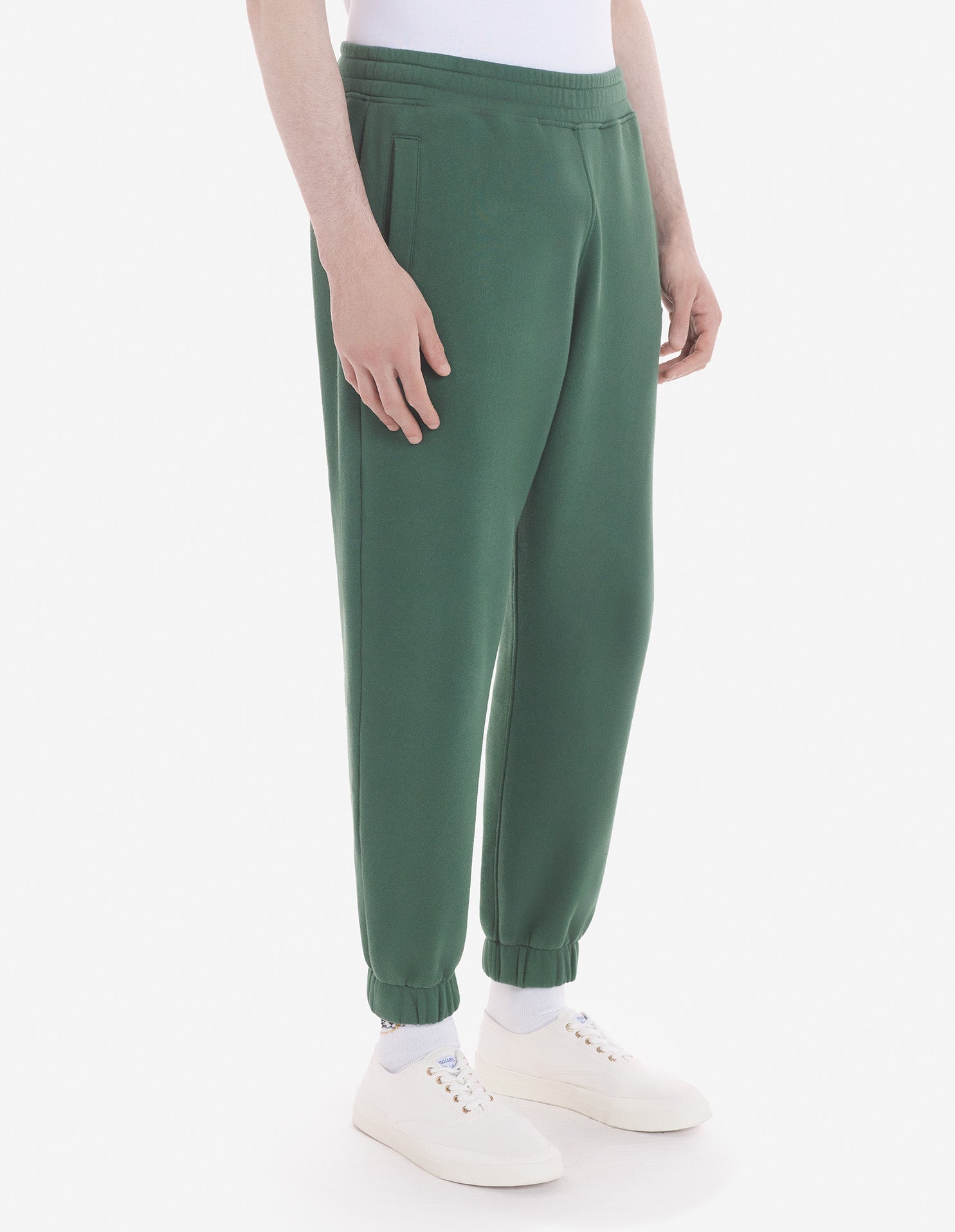 Pantalon de survêtement Fox avec écusson - Bottle Green