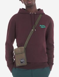 Shoulder bag with badge - Khaki