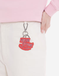 Palais Royal key ring with inscription - Rust