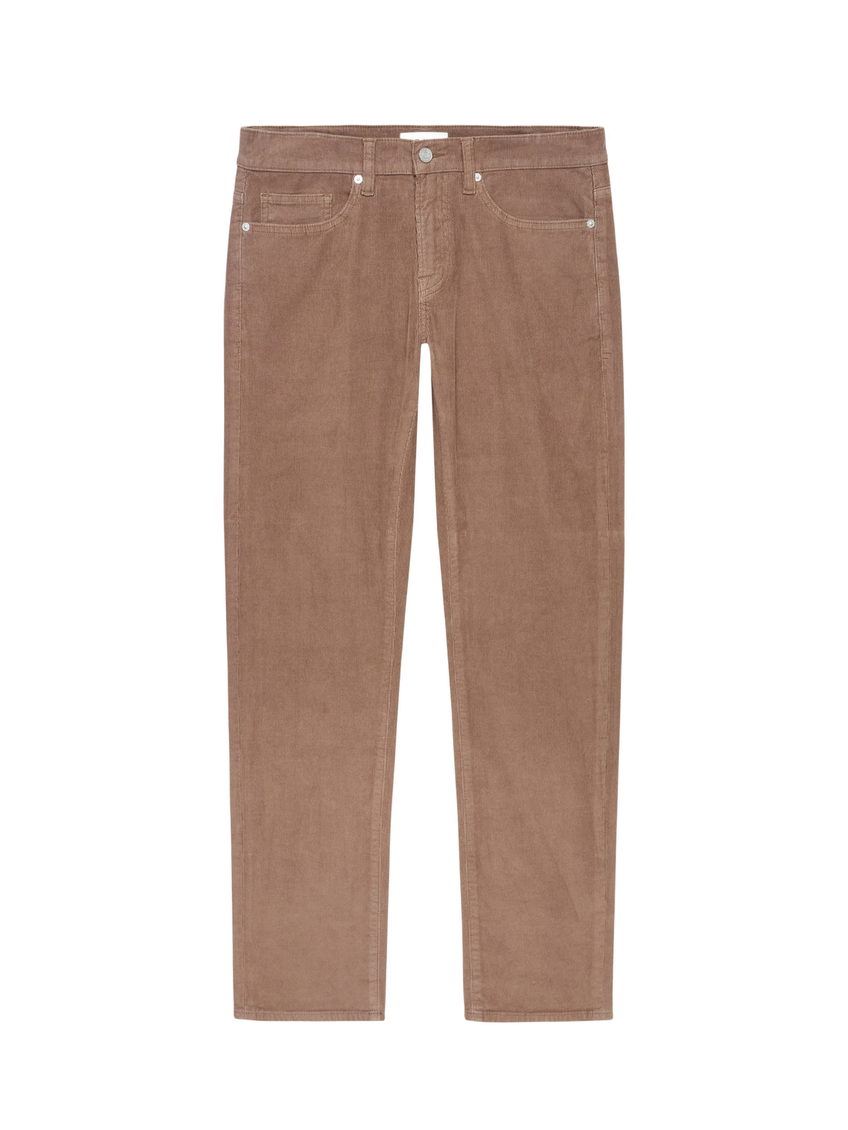 L'Homme Slim-Fit Corduroy Trousers in Denim - Dark Taupe