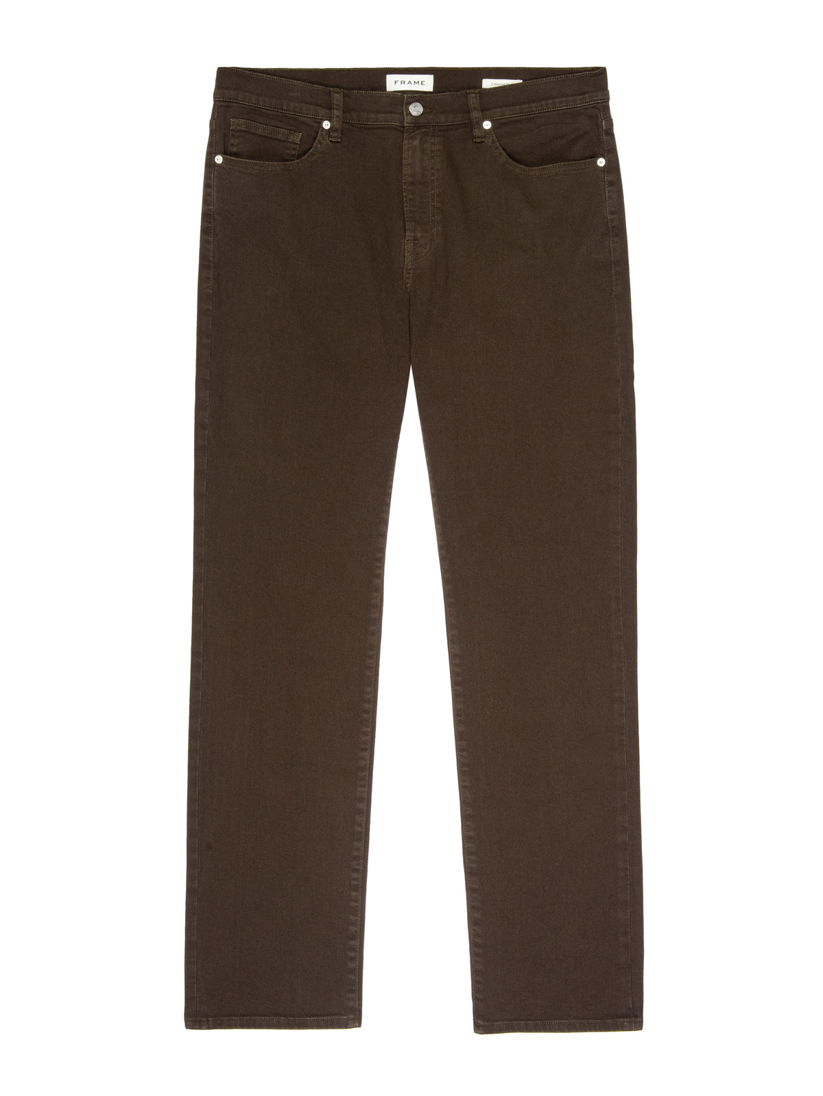 L'HOMME SLIMGARAGE DARK BROWN