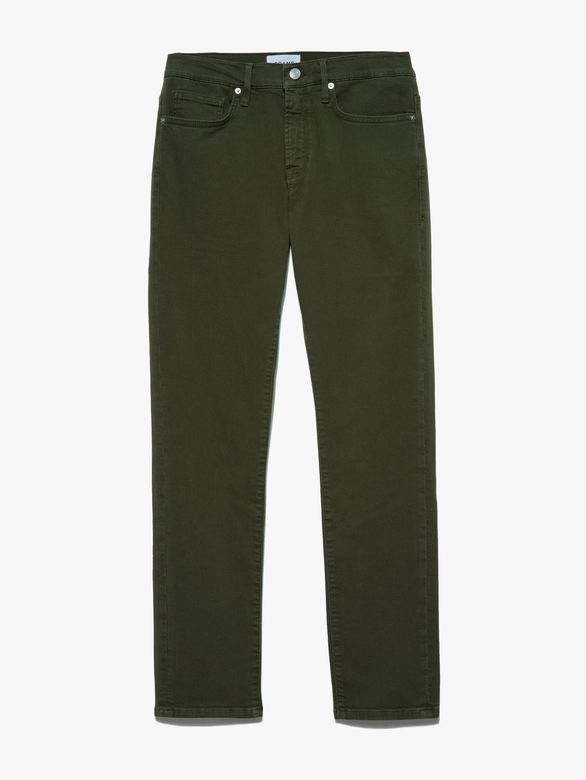 L'HOMME SLIMGARAGE MILITARY GREEN