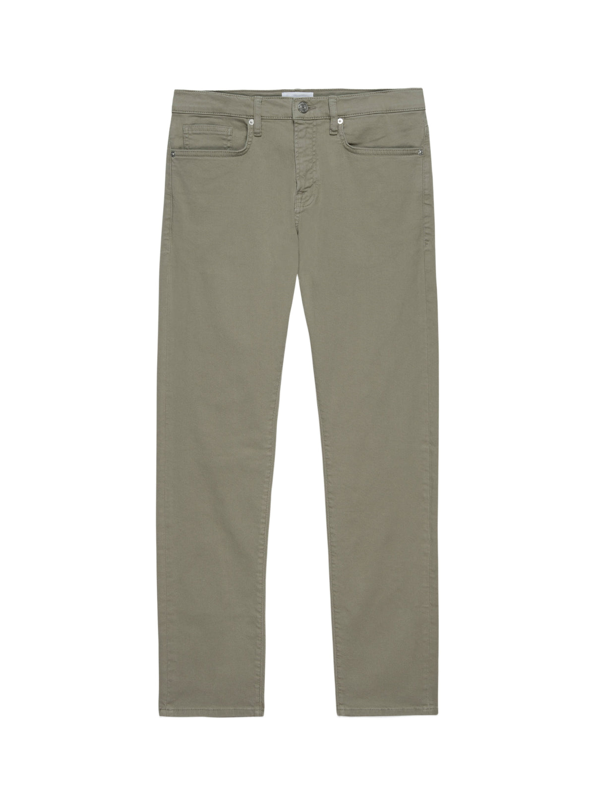 L'Homme Slim-fit denim trousers - Garage Dry Sage