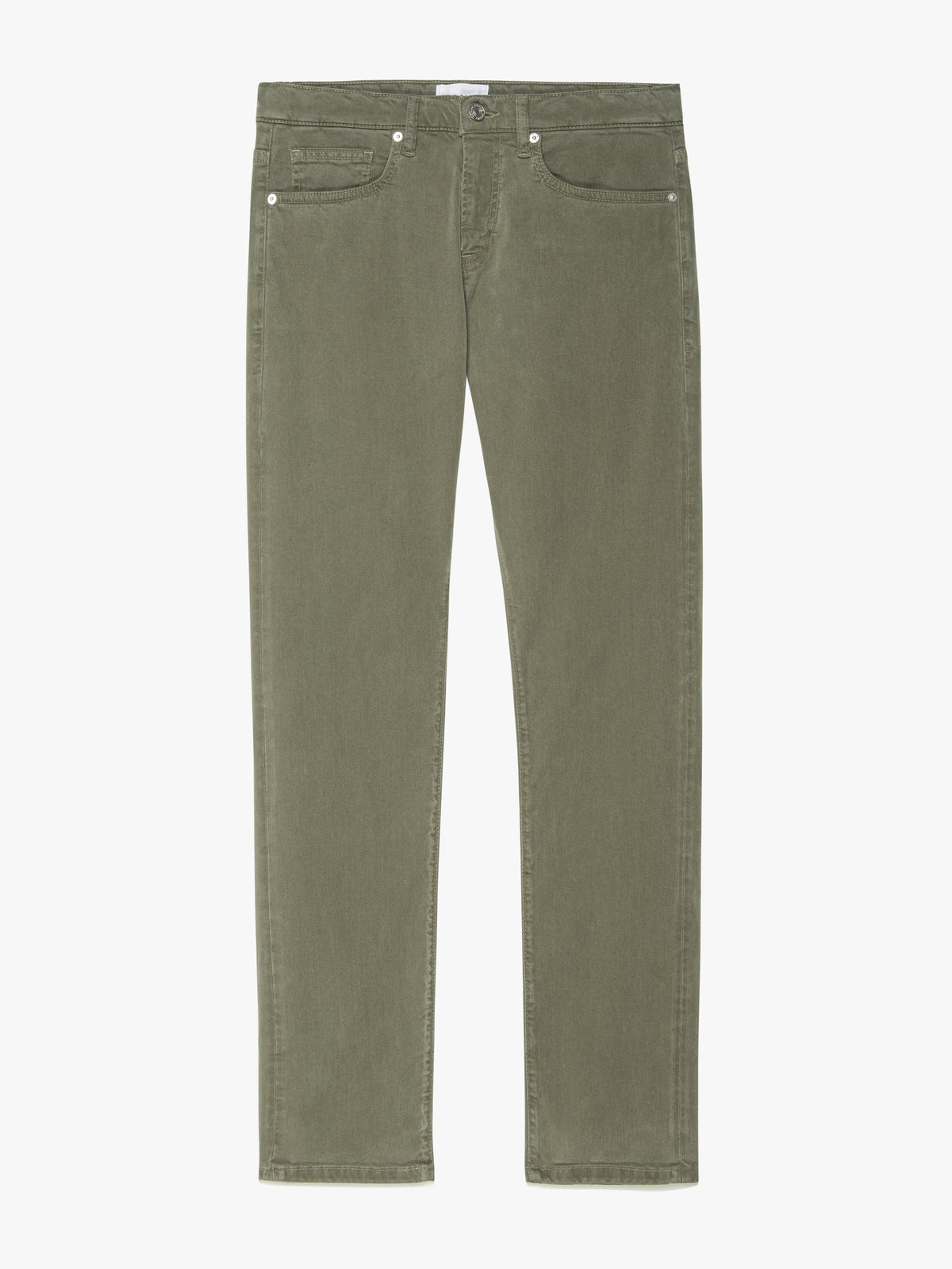 L'HOMME SLIM BRUSHED TWILLBAY LEAVES